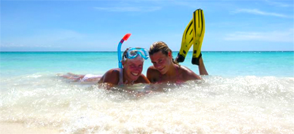 snorkeling in cozumel with cozumel snorkel